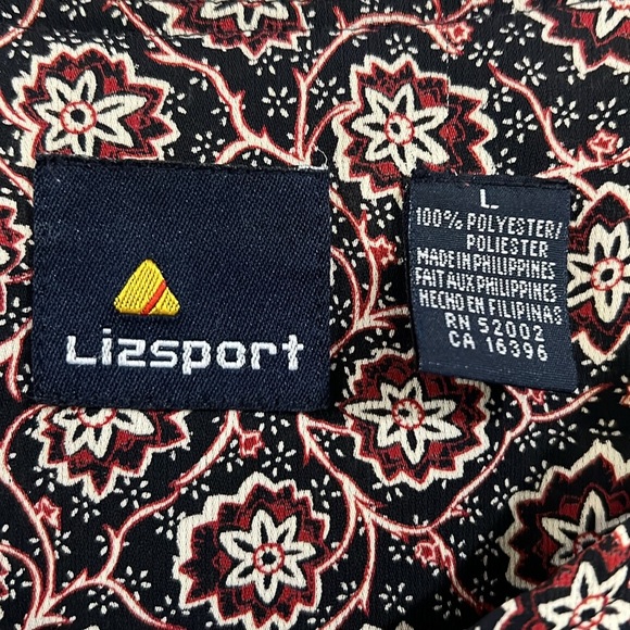 LizSport - L, polyester vintage romper, patterned/floral - Picture 3 of 10